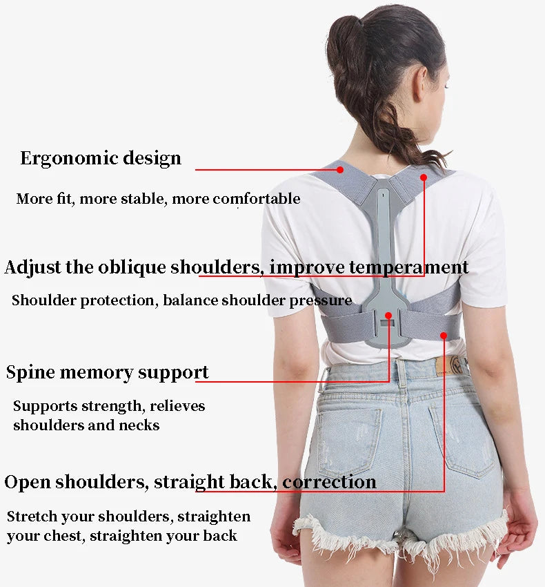 Adjustable Posture Support Brace