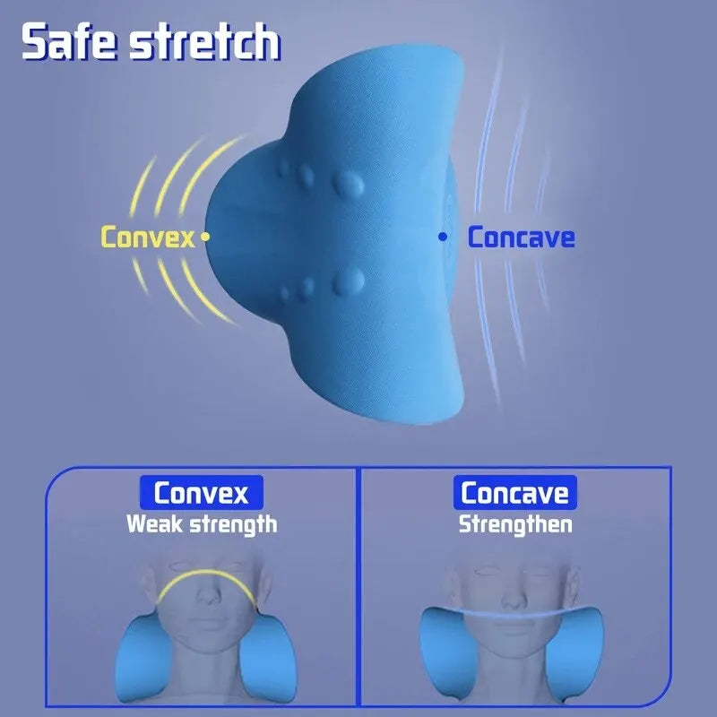 U-Shaped Cervical Massage Pillow