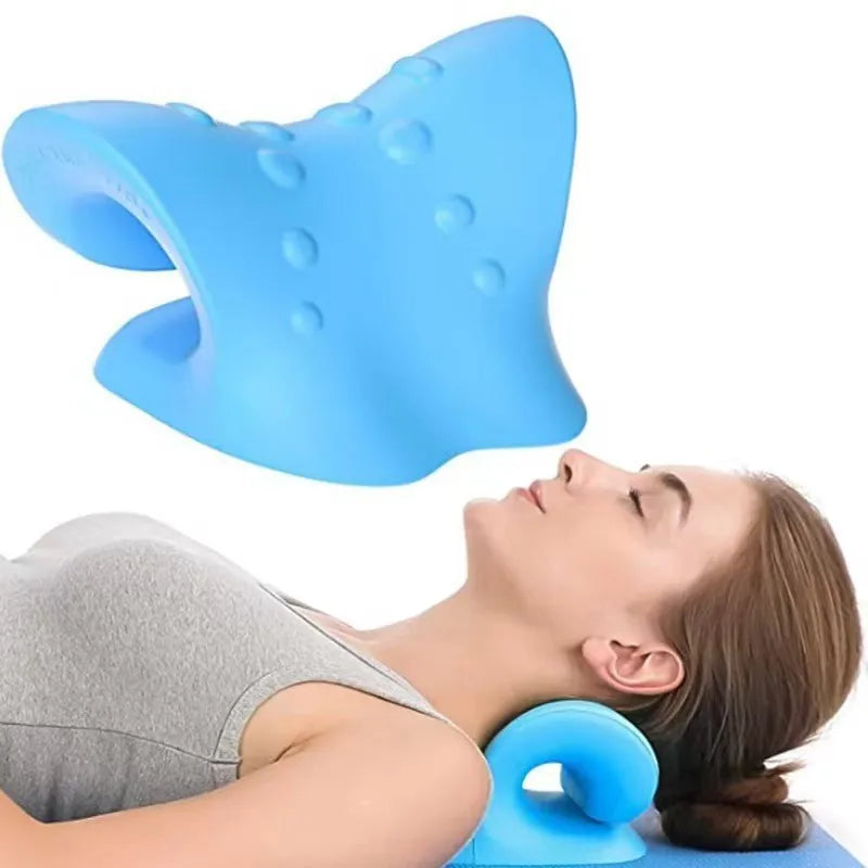 U-Shaped Cervical Massage Pillow