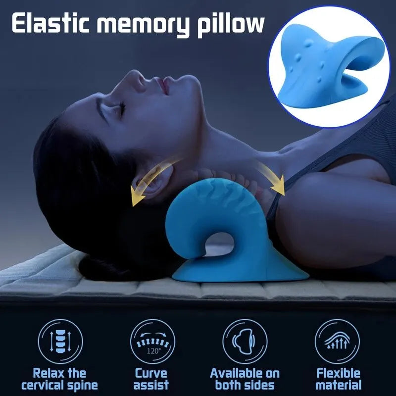 U-Shaped Cervical Massage Pillow