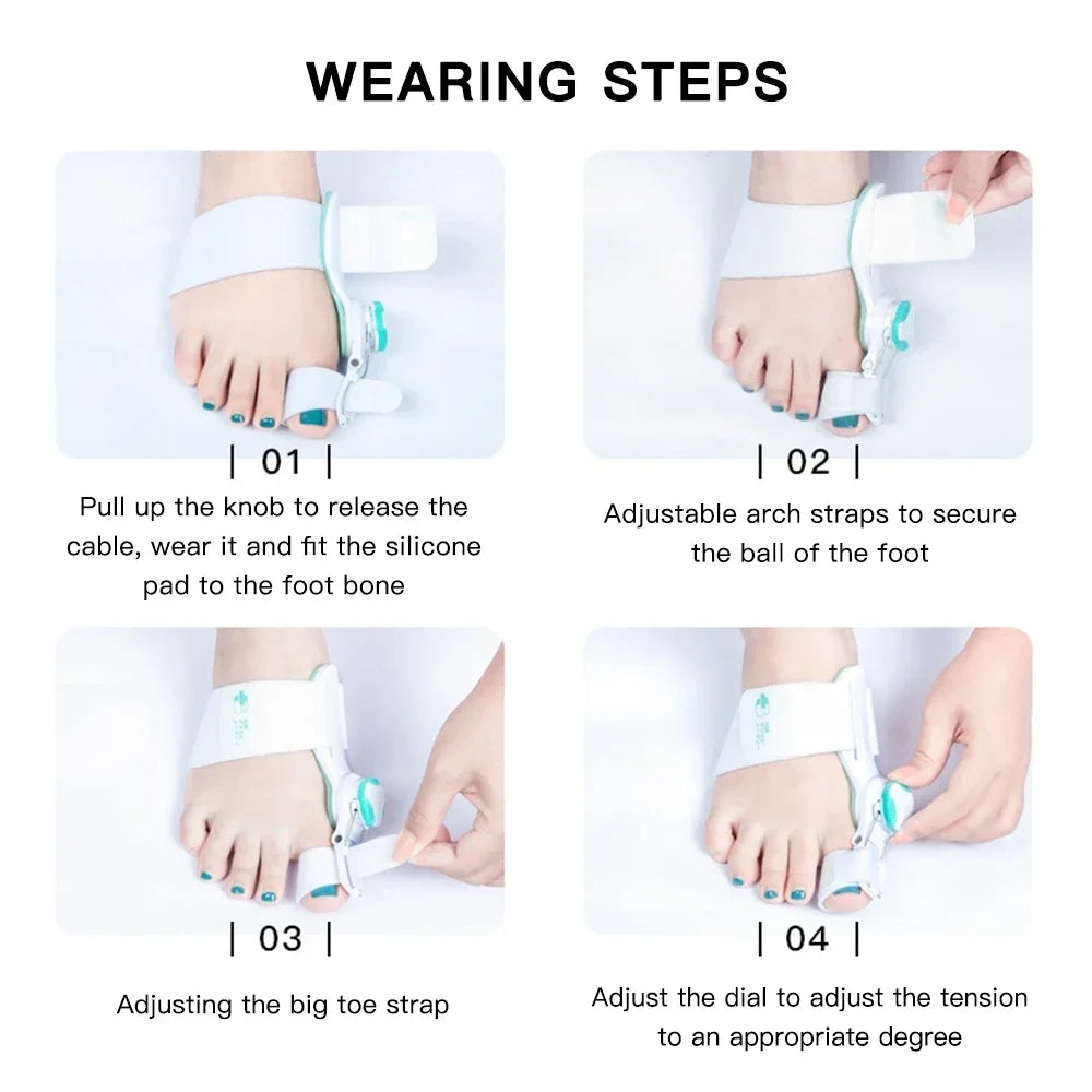 Adjustable Toe Separator & Corrector