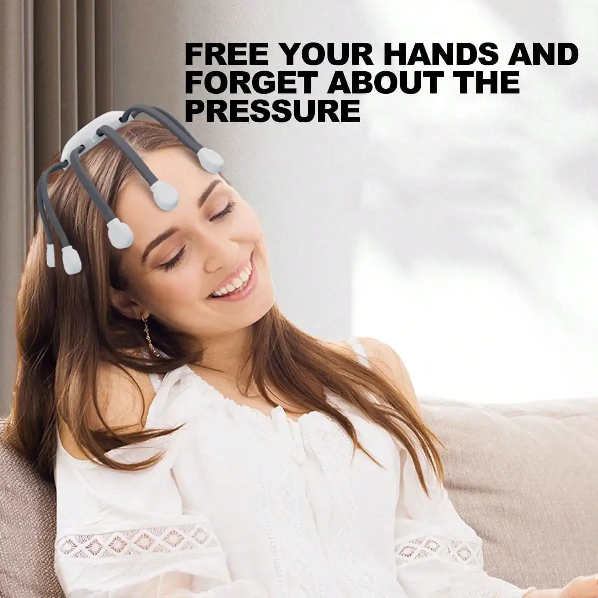 Octopus Head Scalp Massager