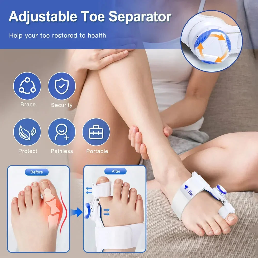 Adjustable Toe Separator & Corrector